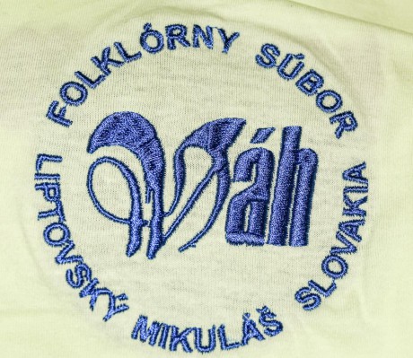 Výšivka - logo FS Váh