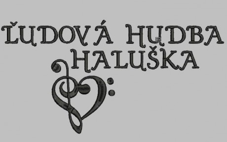 Výšivka - logo Ľudová hudba Haluška