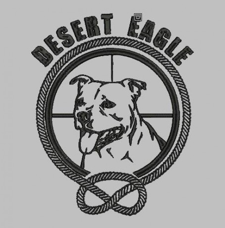 Výšivka - logo Desert Eagle