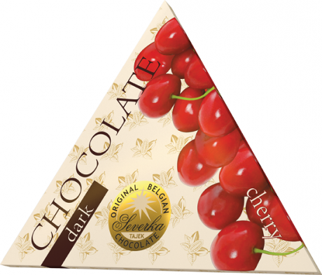 SEVERKA trojuholník Horká čokoláda - čerešne