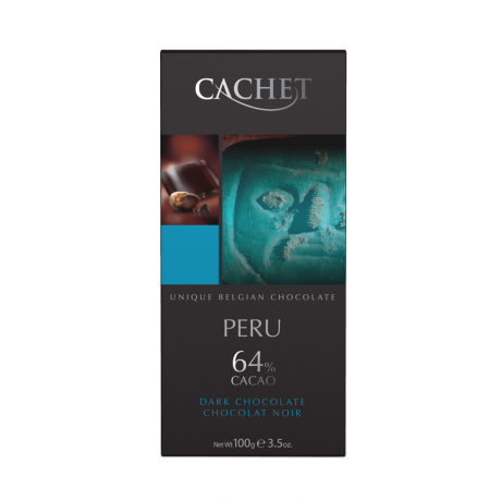 CACHET ORIGIN Horká čokoláda PERU 64%