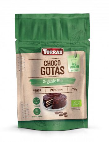 TORRAS Organic - Bio čokoládová poleva 70%