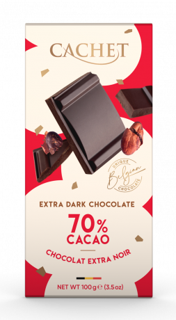 CACHET CLASSIC Extra horká čokoláda 70%