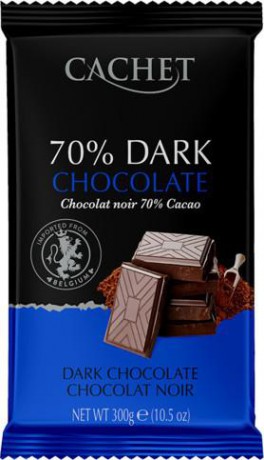CACHET Horká čokoláda 70%