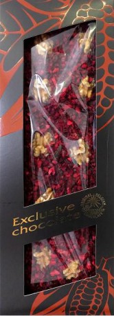 SEVERKA Exclusive Horká čokoláda - vlašské orechy a višňa