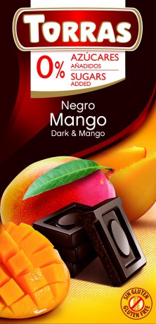 TORRAS DIA Horká čokoláda - mango